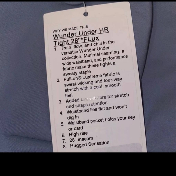 Lululemon wunder under 6 - Picture 7 of 7